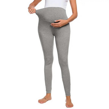 Клинове за бременни за жени Бременни панталони за йога Супер еластични меки над корема Клинове за бременни Mama Fitness Спортни дрехи