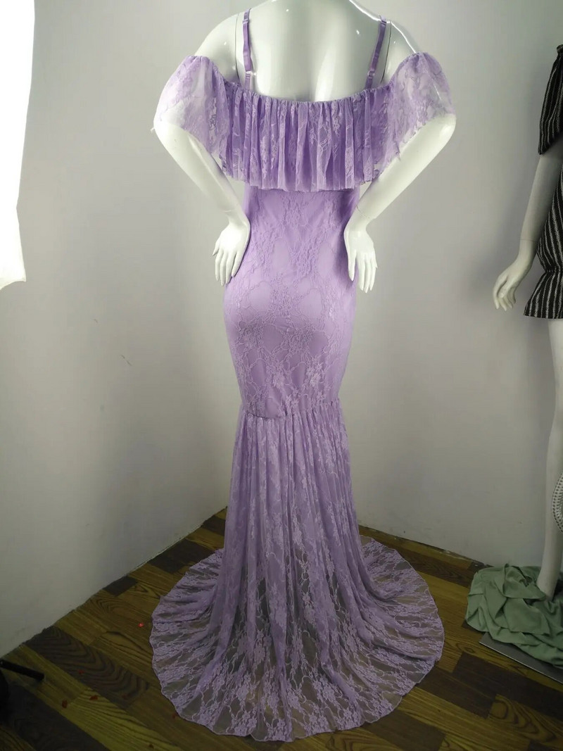 Naujos ilgos nėščiosios fotografijos rekvizitai Nėščioms skirtoms suknelėms fotografuoti Nėščioms skirtos suknelės fotosesijai Nėščioms skirta nėriniuota suknelė maxi