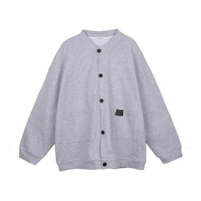 Kevadine kampsun kampsun ja kapuutsi nööpidega taskutega puuvillane frotee rasedatele rasedatele kandmiseks Dropshipping 9125