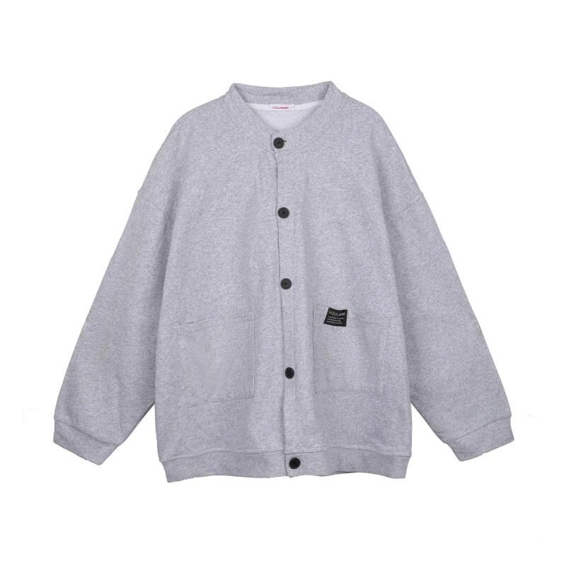 Kevadine kampsun kampsun ja kapuutsi nööpidega taskutega puuvillane frotee rasedatele rasedatele kandmiseks Dropshipping 9125