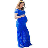 Elegantsed V-kaelusega fotokleidid rasedatele lühikeste varrukatega Maxi rasedate kleidid fotosessiooniks Rasedusriided Uus