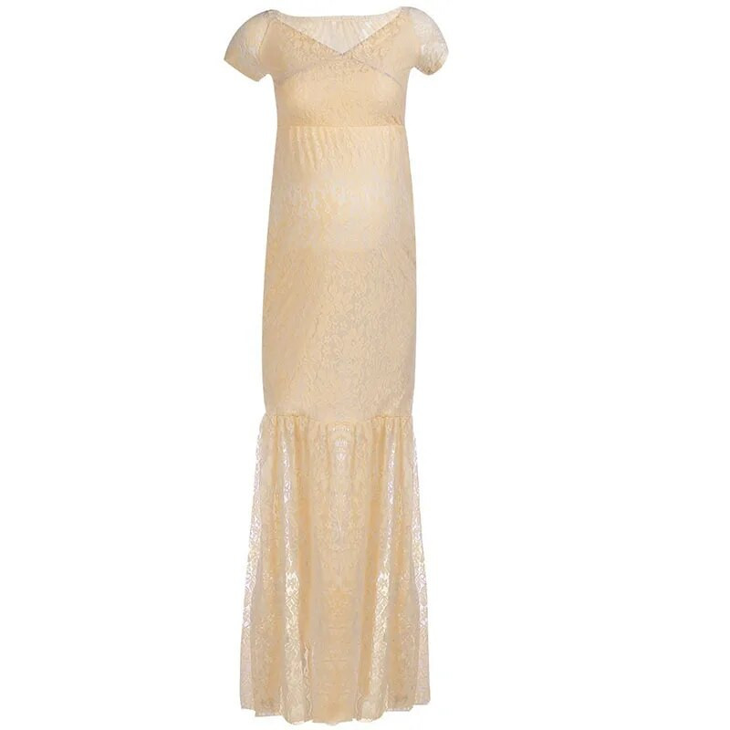 Elegantsed V-kaelusega fotokleidid rasedatele lühikeste varrukatega Maxi rasedate kleidid fotosessiooniks Rasedusriided Uus