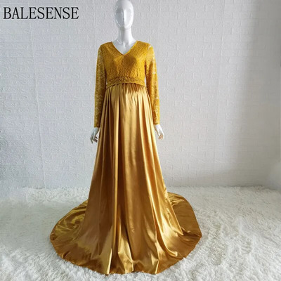 Nėriniai, ilgos suknelės nėščiosioms, fotografijos reikmenys Nėščioms skirtoms suknelėms ilgomis rankovėmis, kūdikių dušas nėščioms moterims maksi suknelė fotosesijai