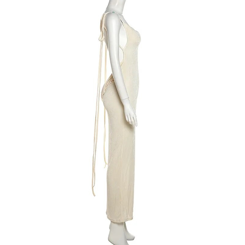 Rasedate fotograafia Suvised spagetirihmad Seksikas seljaosa Bodycon peokleit rasedatele rasedatele riided fotosessioon