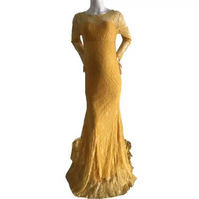 Nėriniuota suknelė, skirta fotosesijai, ilgomis rankovėmis, maksimaliai didelė suknelė, skirta kūdikio vakarėliui. Motinystės rūbai Nėštumo fotografavimo suknelė