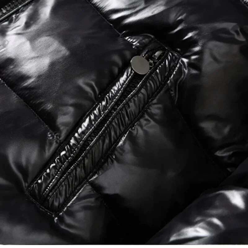 2023. Novi muški, ženski kratki kaput, slične donje jakne, zimska topla gornja odjeća s kapuljačom, jakna otporna na hladnoću, sjajni kaput