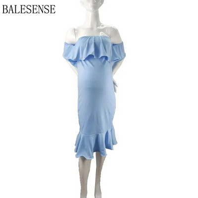 Elegantsed suvised rasedate kleidid fotosessiooniks rasedatele naistele õlgadeta raseduskleit fotograafia jaoks mõeldud kleit beebidele