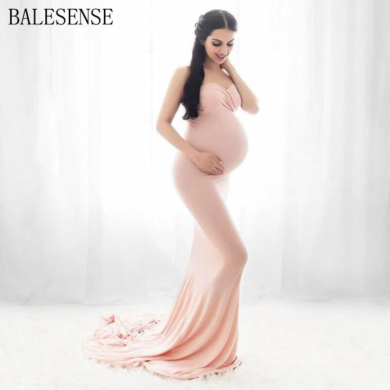 Elegantsed suvised rasedate kleidid fotosessiooniks rasedatele naistele õlgadeta raseduskleit fotograafia jaoks mõeldud kleit beebidele