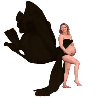 Rasedate fotograafia kleidid õlgadeta, pikk šifoonist kleit, eest poolitatud pulmakleit, beebidušš, rasedus, maxi fotosessioonikleit