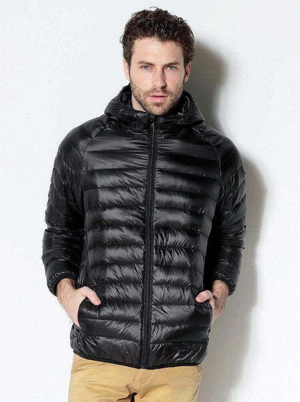 2022. gada ziemas īpaši viegls vīriešu, 90% balta pīļu dūnu jaka Ziemas pīļu dūnu mētelis, ūdensizturīgs dūnu parkas virsdrēbes MA175