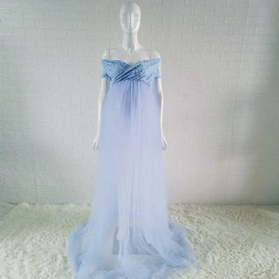 2020 m. tiulio suknelė nėščiosioms, skirta fotosesijai Nėštumo metu Ilga tiulio suknelė, skirta fotografuoti Kūdikių vakarienei skirtos suknelės nėščiosioms