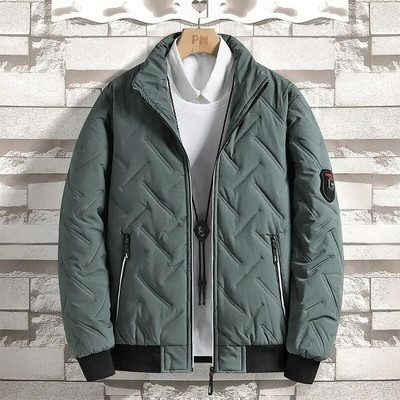 Nove muške parke, zimska pamučna jakna, korejska verzija trenda kratkih ovratnika, lagane pamučne jakne za muškarce 5xl