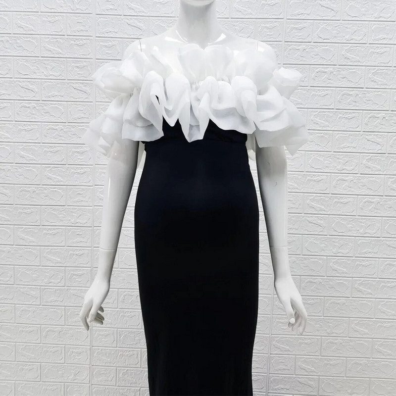 Bez pleciem tills grūtnieču fotosesijas gara kleita elastīga kleita zīdaiņiem Grūtniecības nāriņa šaura gara kleita