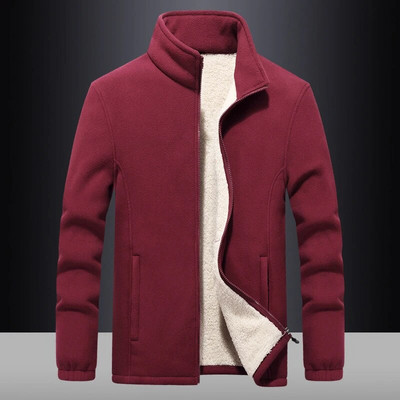 Χειμερινό παρκά ανδρικό 7XL 8XL 9XL Fleece Ανδρικά μπουφάν casual ζεστά κασμίρ παλτό Ανδρικό μονόχρωμο παλτό Thicken Αντιανεμικό μπουφάν 889