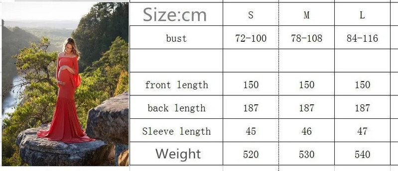 Jauns stils grūtnieču fotografēšanas rekvizīti maxi