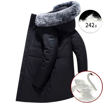 Ανδρικά παλτό White Duck Down Χειμερινά μπουφάν για άνδρες 2023 Incrassation Heated Down Coat Ανδρικά Μάρκα Parker Ανδρικά ρούχα Montclair