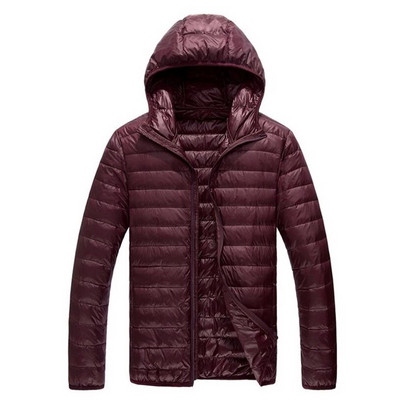 Νέο ζεστό ανδρικό ανοιχτό τζάκετ ανδρικό παλτό με κουκούλα Κοντό ελαφρύ νεανικό λεπτή εφαρμογή Μπουφάν με επένδυση Μαύρο