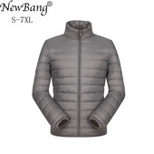 NewBang Plus 8XL 9XL 10XL Duck Down Jacket Ανδρικό φτερό Ultra Light Down Jacket Ανδρικό Park Outwear Ελαφρύ πανωφόρι
