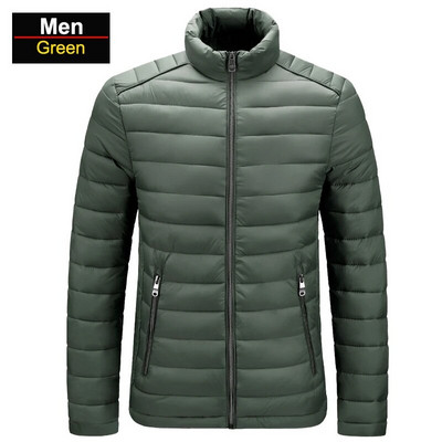 CHRLCK Ανδρικό μπουφάν Hiking Down Winter Warm Camping Trekking παλτό σκι Ανδρικά αντιανεμικά θερμικά αντιανεμικά μπουφάν 6XL