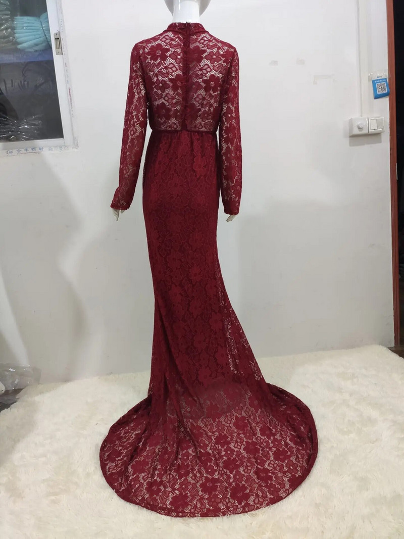 Grūtnieču kleita Grūtnieču fotografēšanas rekvizīti Baltas mežģīnes Seksīga Maxi kleita Eleganta grūtniecības fotosesija Sieviešu grūtnieču mežģīņu kleita