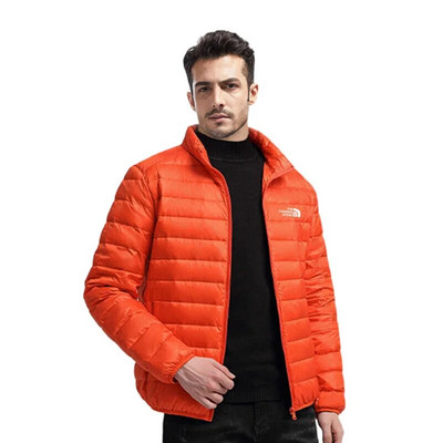 Ανδρικό βάρος 260-450g Ελαφρύ συσκευασμένο μπουφάν λευκό παλτό με πούπουλα πάπιας Outdoor Sport Casual outwear χειμώνα και φθινόπωρο