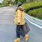 Lühikesed sulejoped meestele ja naistele UUS Talvine meeste mantel Polsterdatud ülisuured riided, paksendatud lahtised Kerged puffjakid.