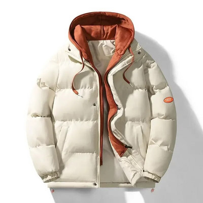 Kaheosaline võlts puuvillane mantel meestele ja naistele Talvejoped UUS Korea kerge polsterdatud vabaaja ja mitmekülgne lühike sulejope