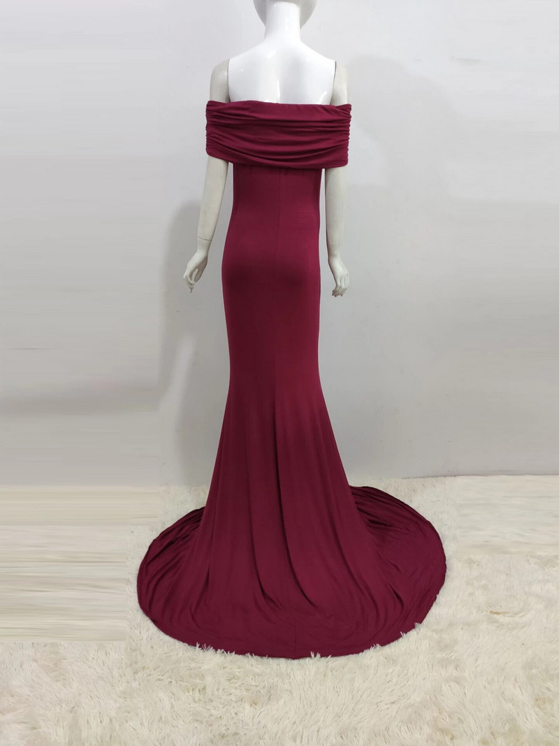 Seksikas rasedafotograafia rekvisiidid, õlgadeta raseduskleidid 2021. aasta fotosessioonide jaoks, uus naiste raseduskleit