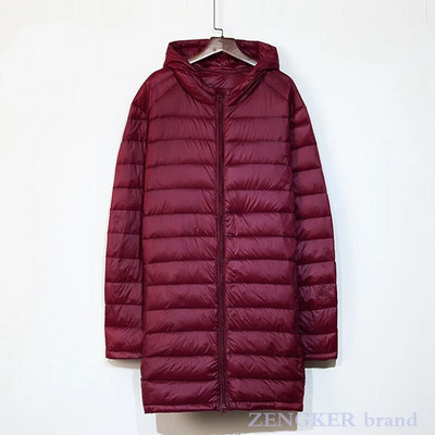 Lagana muška jakna s kapuljačom velike veličine srednje dužine zimska jakna srednje veličine 6XL 7XL 8XL