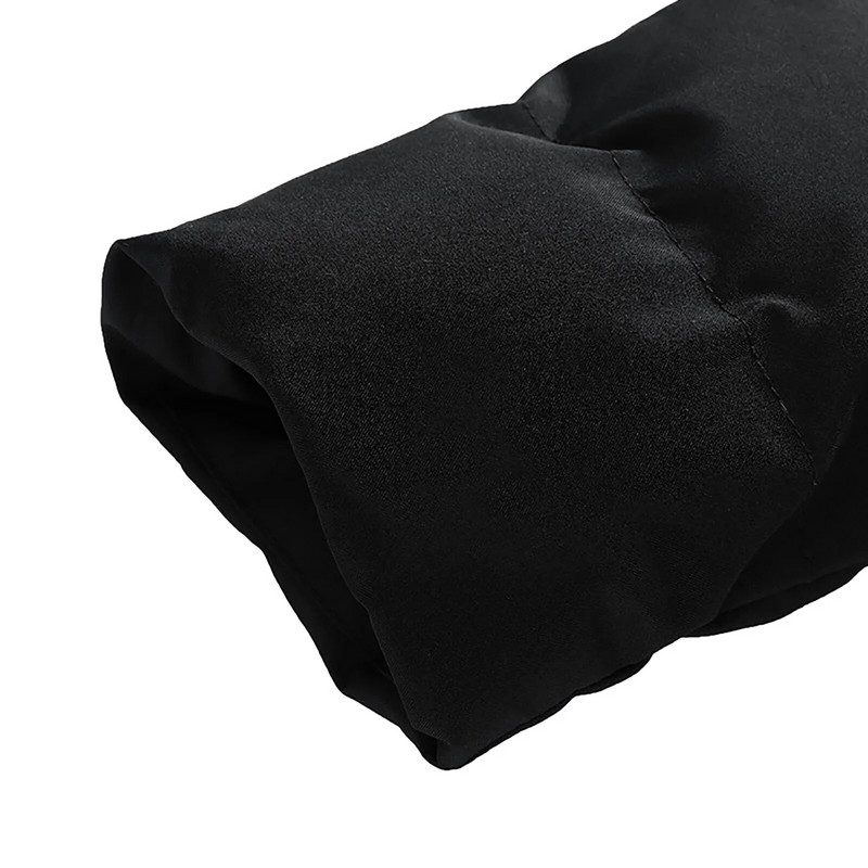 Ανδρικό χειμωνιάτικο μπουφάν Ζεστό παλτό Αποσπώμενη κουκούλα Ελαφρύ τζάκετ με επένδυση για ανδρικά μακρυμάνικα φορητά ρούχα 2023 Chic τοπ