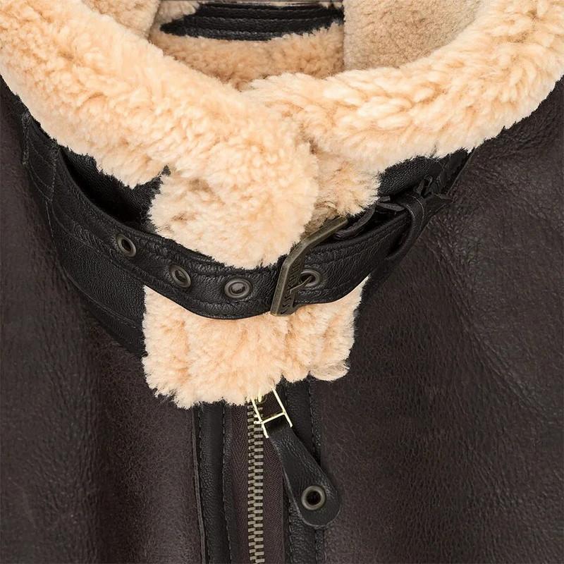 Nauja vyriška rudeninė ir žieminė kailinė striukė Šalčiui atsparūs vyriški viršutiniai, lengvi, vėjui atsparūs šilti viršutiniai striukė su didesniu pamušalu pastorinta striukė