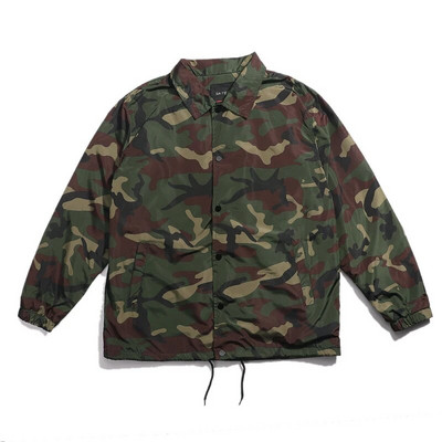 Ελαφρύ ανδρικό μπουφάν νάιλον αντιανεμικό μόδας Προπόνηση Casual αθλητικά ενδύματα Outdoor Coaches μπουφάν για άνδρες