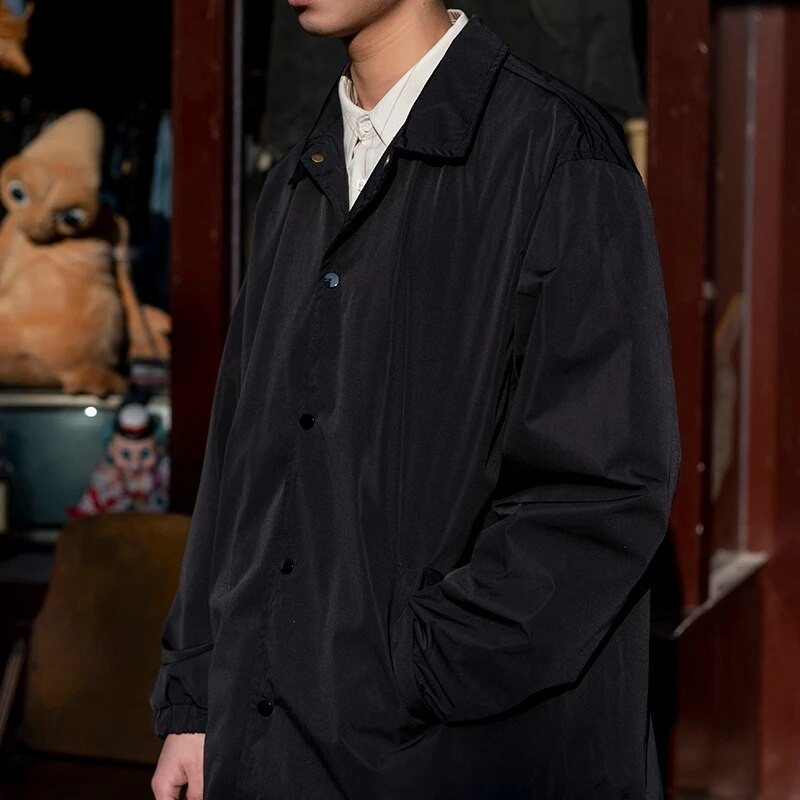 Ελαφρύ ανδρικό μπουφάν νάιλον αντιανεμικό μόδας Προπόνηση Casual αθλητικά ενδύματα Outdoor Coaches μπουφάν για άνδρες