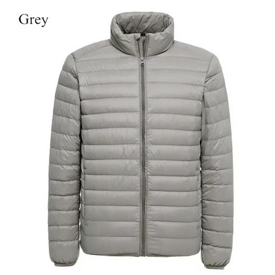 Jaunumi Rudens Ziemas Modes Modes Vīriešu Apkakles Mēteļi Vīriešu Vieglie Ūdens Necaurlaidīgi Iepakojamie Mēteļi