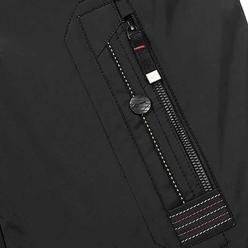 Ανδρικό παλτό μεσαίο μακρύ με επένδυση με παχύ κρύο και ζεστό παλτό φλις Ns40 Μπουφάν πουπουλένιο Μπουφάν Ελαφρύ