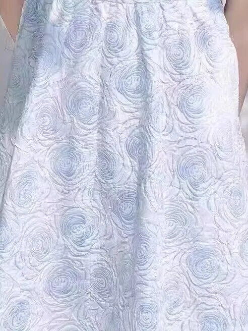 Κοντό μανίκι τετράγωνο γιακά φόρεμα εγκυμοσύνης Α-γραμμή σε συν μέγεθος Έγκυος καλοκαιρινά ρούχα Κομψό φόρεμα για πάρτι εγκυμοσύνης Νυφικό