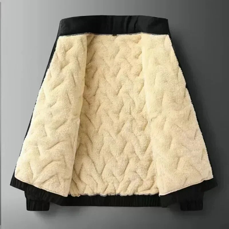 2023 Νέο Ανδρικό Ανοιξιάτικο Μπουφάν Φθινοπωρινό Θερμικό Ελαφρύ με επένδυση Fleece Μπουφάν Ανδρικό παλτό με γυριστό γιακά Μεγάλο μέγεθος Εξωτερικά ενδύματα 8XL 5XL