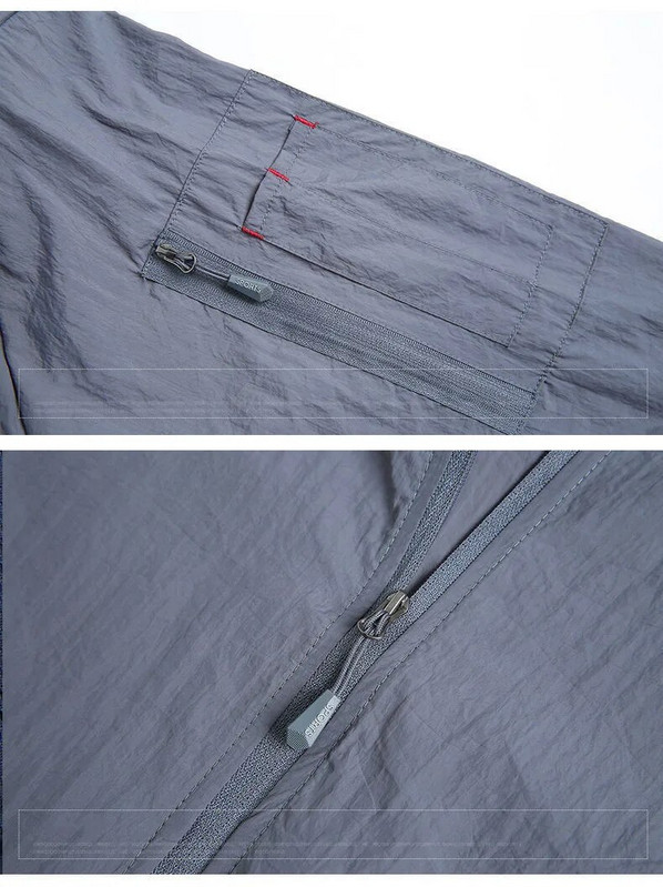 Õhuke jakk meeste suvine õue kiirelt kuivav päikesekaitsejope Meeste naiste kapuutsiga ülerõivad sport tuulejope ülikerged jakid