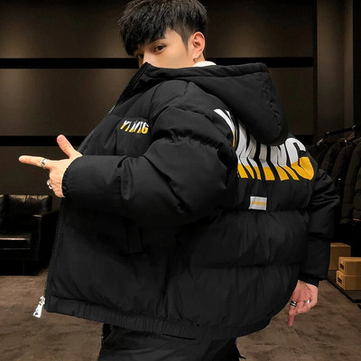 Χειμωνιάτικο Νέο Ανδρικό Ζεστό Μπουφάν Παλτό Casual Thicken Hooded Parka Turn Down Collar Ανδρικά Γυναικεία Μπουφάν Ζεστό Παλτό Μόδα Streetwear 3XL