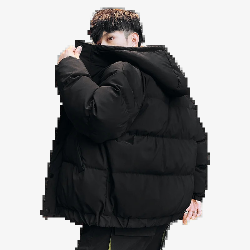 Χειμωνιάτικο Νέο Ανδρικό Ζεστό Μπουφάν Παλτό Casual Thicken Hooded Parka Turn Down Collar Ανδρικά Γυναικεία Μπουφάν Ζεστό Παλτό Μόδα Streetwear 3XL