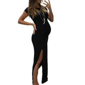 drabužiai nėščiosioms 2023 Nauja moteriška suknelė apvaliomis rankovėmis trumpomis rankovėmis