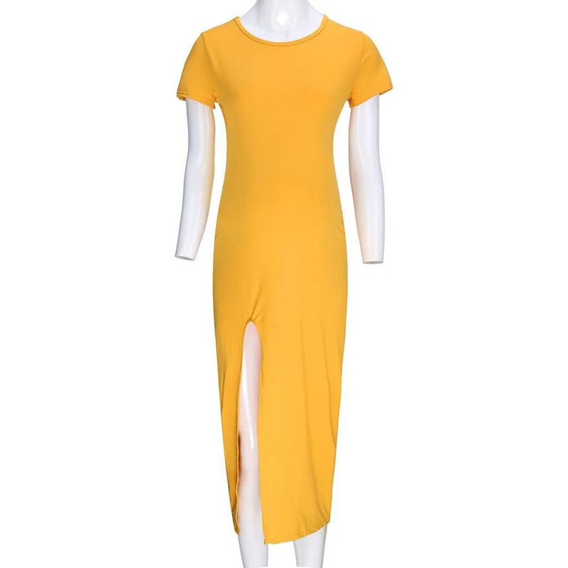 drabužiai nėščiosioms 2023 Nauja moteriška suknelė apvaliomis rankovėmis trumpomis rankovėmis