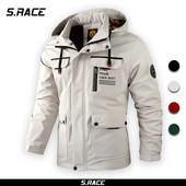 Ανδρικό Μόδα Μπουφάν Ανδρικά Ανοιξιάτικα Φθινοπωρινά Ανεμοδαρμένα Μπουφάν Μπουφάν Ανδρικά 2022 Αδιάβροχα Αποσπώμενα Ανδρικά Μπουφάν με Κουκούλα