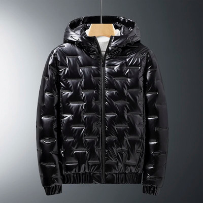 Talvine meeste jope Duck Down Parkas jakk Meeste paks soe lumeparka eemaldatav kapuutsiga mantel Tuulejope soojad mantlid