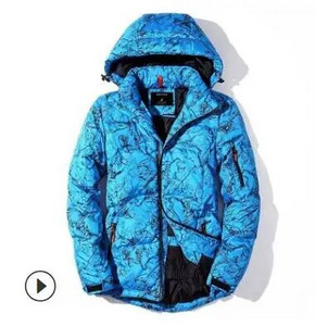 ZOZOWANG 2023 Χειμερινό Μπουφάν Υψηλής Ποιότητας Χειμερινό Χοντρό Λευκό Πάπιο Ανδρικό Μπουφάν Καμουφλάζ με κουκούλα Doudoune Homme Feather