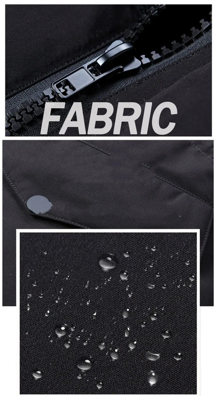 Vyriški žieminiai stori šilti vėjui atsparūs balti pūkiniai apatiniai striukė viršutiniai drabužiai paltai striukė su gobtuvu Parkas vyriškas kelių kišenių paltas