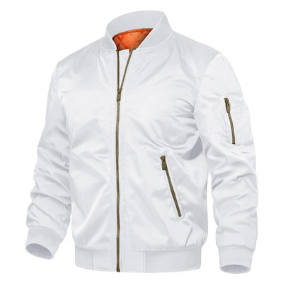 TACVASEN Zimske podstavljene bomber jakne Outwear Muška retro pilotska jakna Kaput Ležerne bejzbol jakne Sveučilišne jakne Ulična odjeća