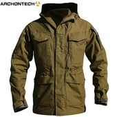 M65 UK US Army Clothes Windbreaker Military Field Jackets Ανδρικά χειμωνιάτικα/φθινοπωρινά αδιάβροχα παλτό πιλότου πτήσης Hoodie πέντε χρωμάτων