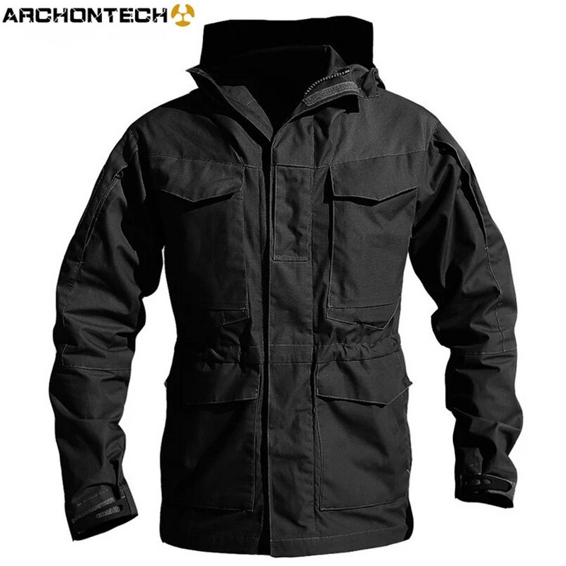 M65 UK US Army Clothes Windbreaker Military Field Jackets Ανδρικά χειμωνιάτικα/φθινοπωρινά αδιάβροχα παλτό πιλότου πτήσης Hoodie πέντε χρωμάτων