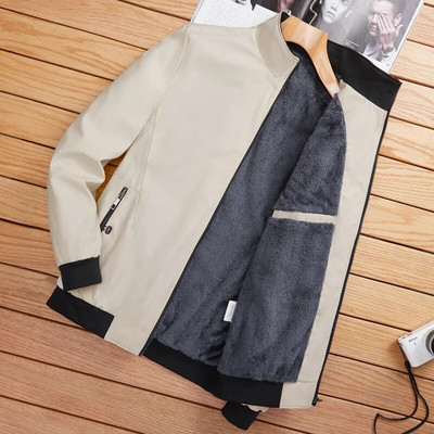 Ανδρικό μπουφάν με φερμουάρ χειμωνιάτικο νέο ανδρικό μπουφάν ανδρικό casual streetwear Hip Hop Slim Fit Pilot Coat Ανδρικά ρούχα Plus μέγεθος 6XL 7XL 8XL